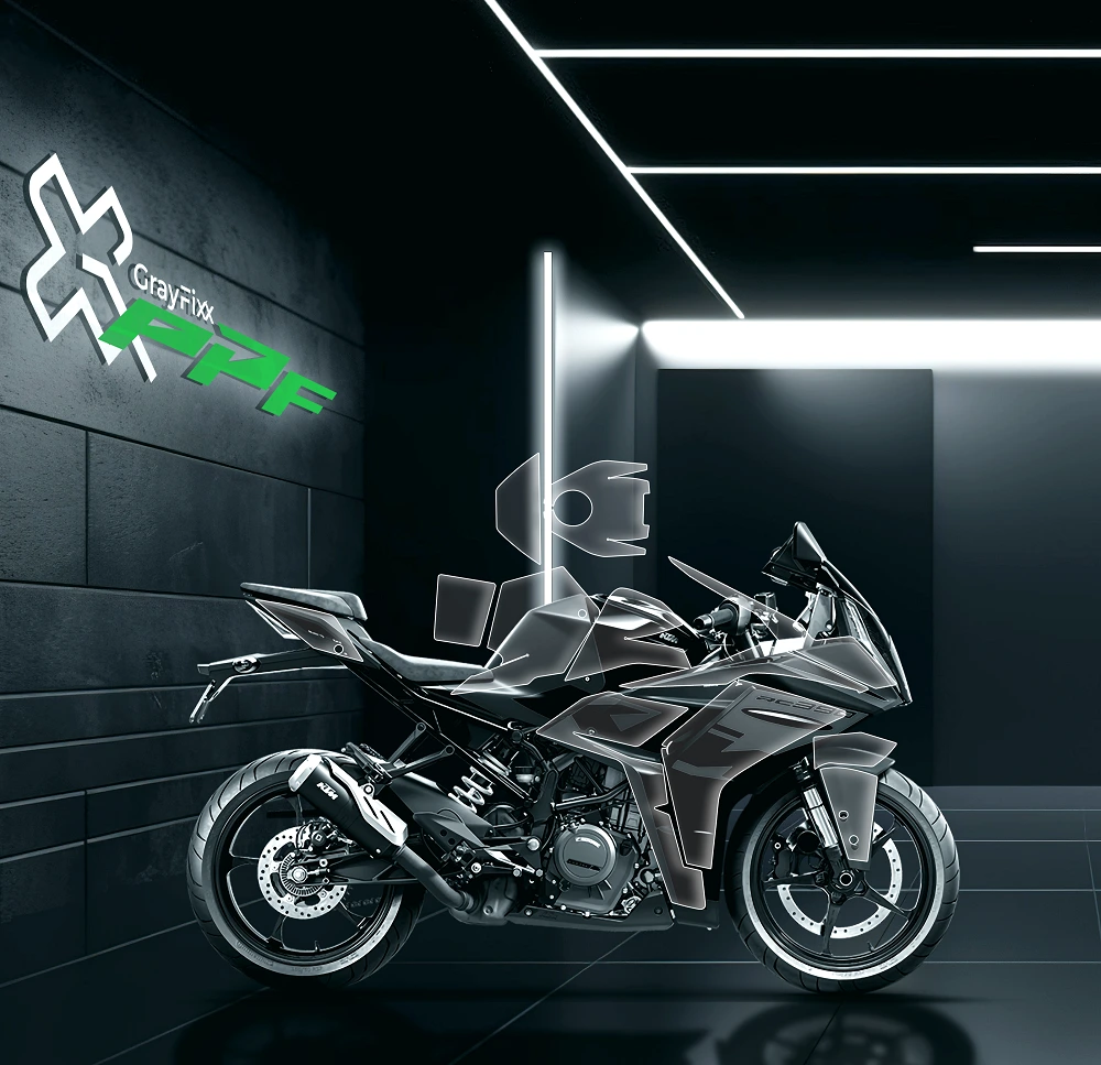 Pre Cut PPF For RC 125/200/390 Gen 2 | 7.5 Mil Clear Gloss TPU Paint Protection Film | RC 390 Gen 2 PPF